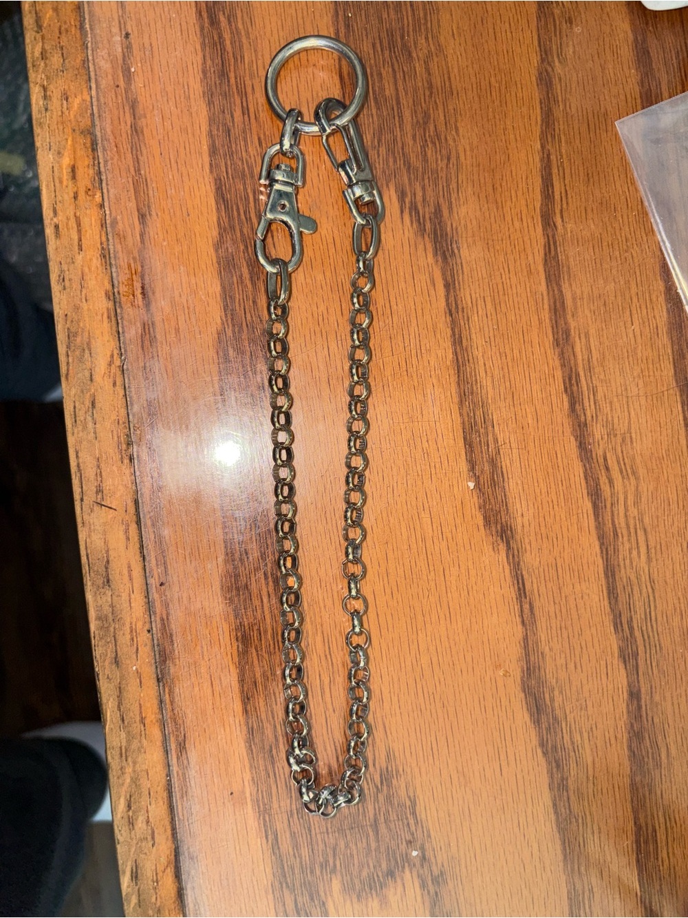 Man’s wallet chain